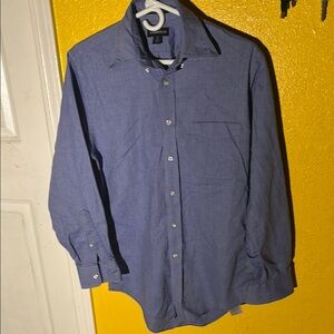 Nordstrom Blue Dress Shirt Elegant Business Attire